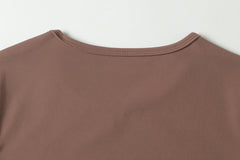 Women’s long sleeve sports shirt, gym fitness yoga top