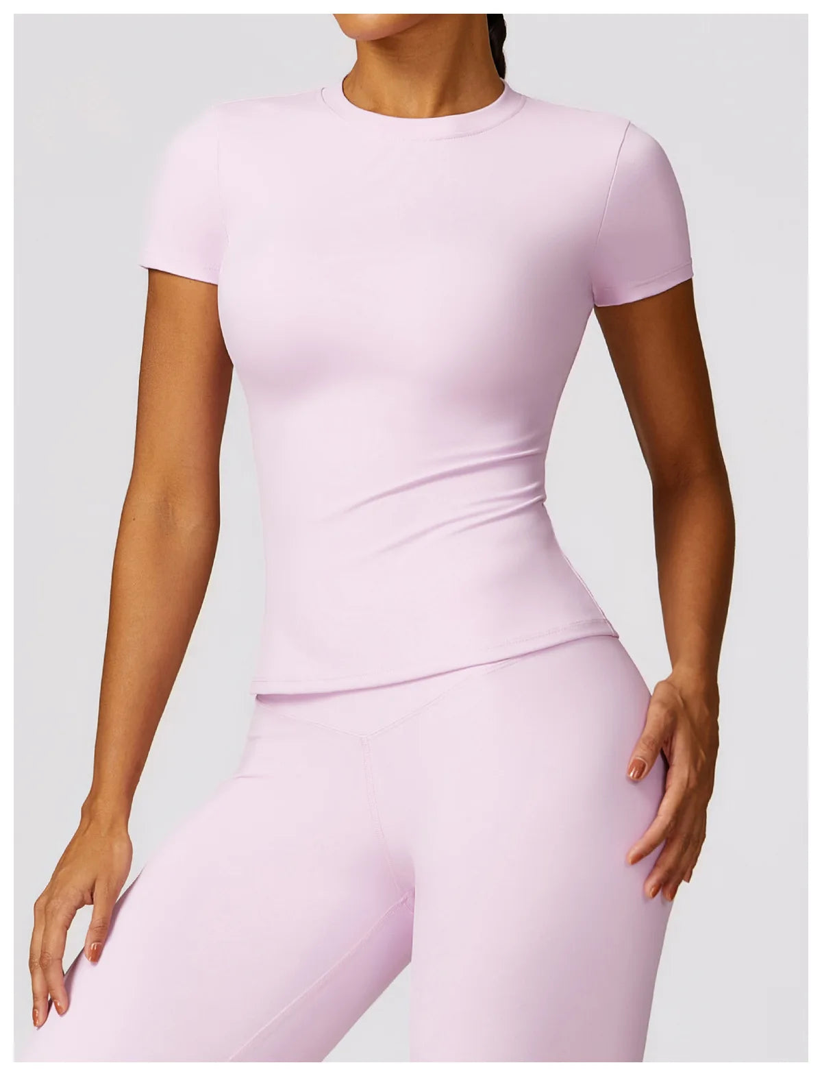 Women’s Slim Fit Sports Top – Breathable, Flexible & Workout Ready