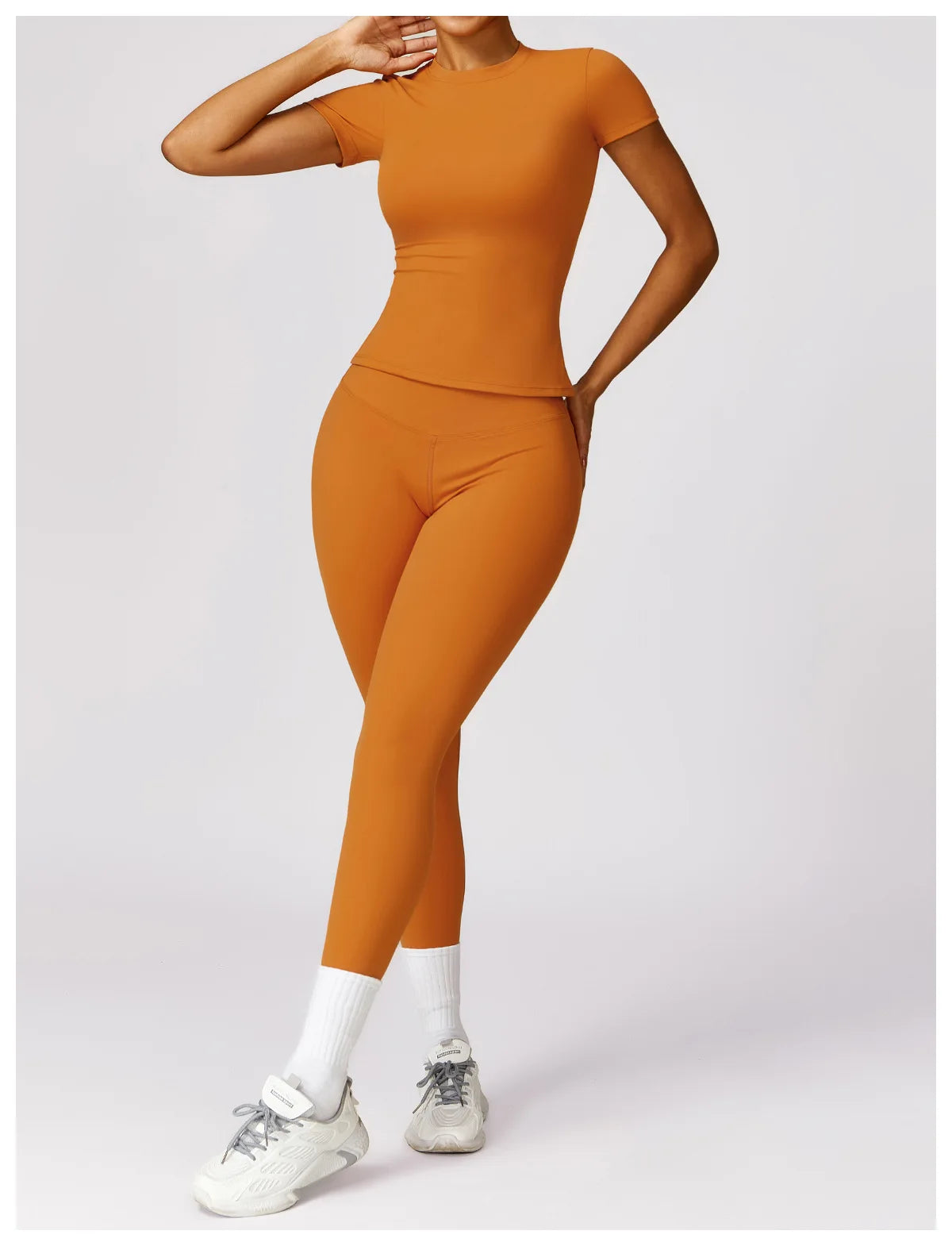 Women’s Slim Fit Sports Top – Breathable, Flexible & Workout Ready