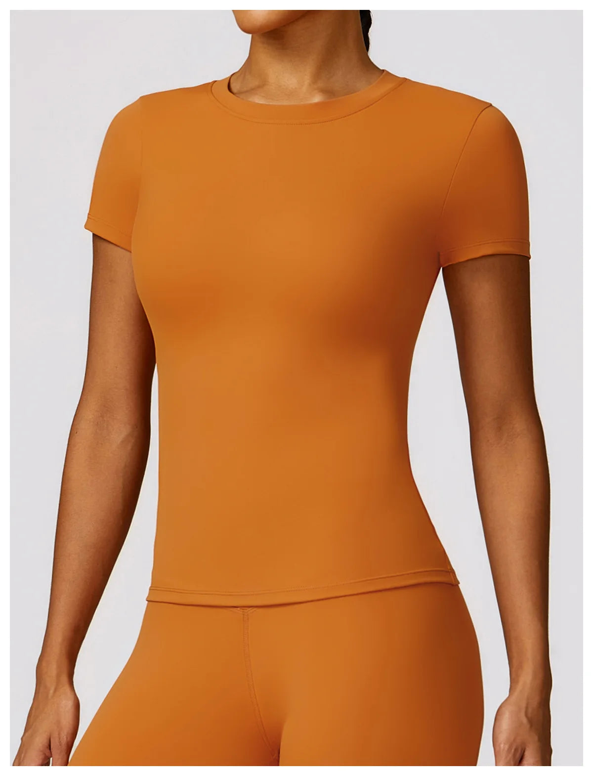 Women’s Slim Fit Sports Top – Breathable, Flexible & Workout Ready