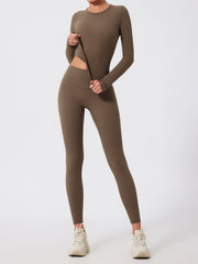 Women’s long sleeve sports shirt, gym fitness yoga top