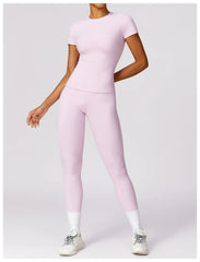 Women’s Slim Fit Sports Top – Breathable, Flexible & Workout Ready