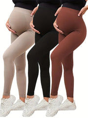 3pcs Maternity Yoga Pants Set | Pregnant Women's Leggings | Befit