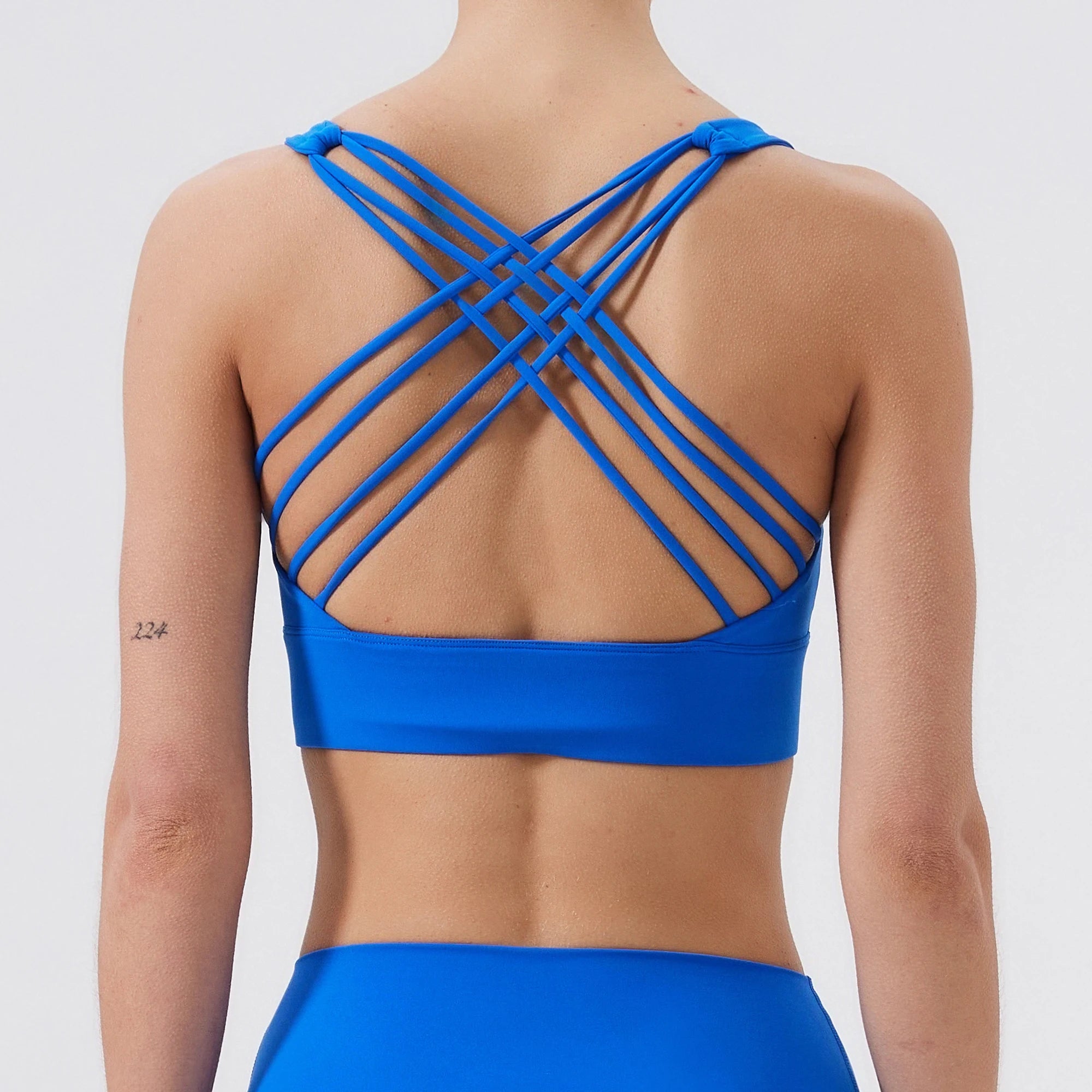 Crossing Back Yoga Sports Bra | Women's Gym & Fitness Vest | Befit