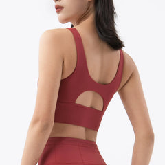 SOISOU New Top Women Sports Bra Yoga Fitness Athletic Wear Elastic Breathable Sexy Bras For Women Underwear 6 Colors Women's Bra