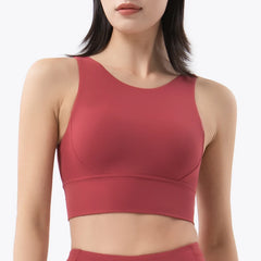 SOISOU New Top Women Sports Bra Yoga Fitness Athletic Wear Elastic Breathable Sexy Bras For Women Underwear 6 Colors Women's Bra