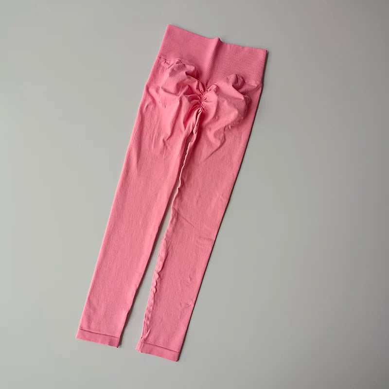 High Waist Naked Feeling Leggings Push Up Sport Women Fitness Running Hip Lift Yoga Pants Energy Seamless Leggings Gym leggings
