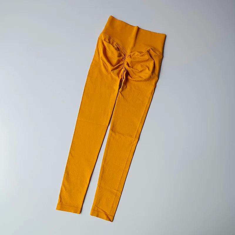 High Waist Naked Feeling Leggings Push Up Sport Women Fitness Running Hip Lift Yoga Pants Energy Seamless Leggings Gym leggings
