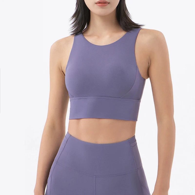 SOISOU New Women's Tracksuit Yoga Set Fitness Sportswear Stretch Soft Sports Suit Gym Clothes Bra Pocket Leggings Women's Suit