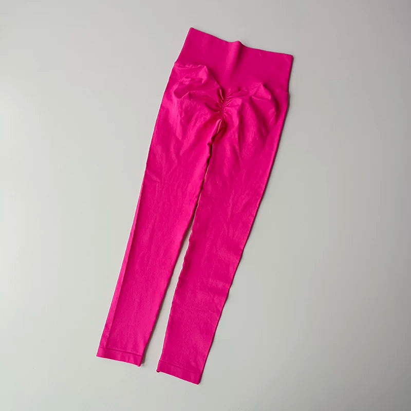 High Waist Naked Feeling Leggings Push Up Sport Women Fitness Running Hip Lift Yoga Pants Energy Seamless Leggings Gym leggings