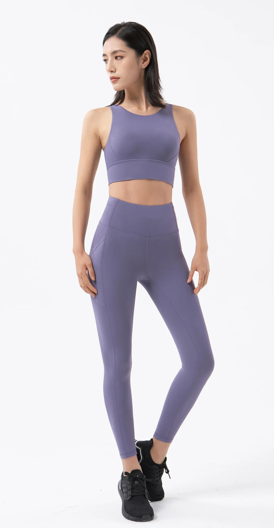 SOISOU New Top Women Sports Bra Yoga Fitness Athletic Wear Elastic Breathable Sexy Bras For Women Underwear 6 Colors Women's Bra