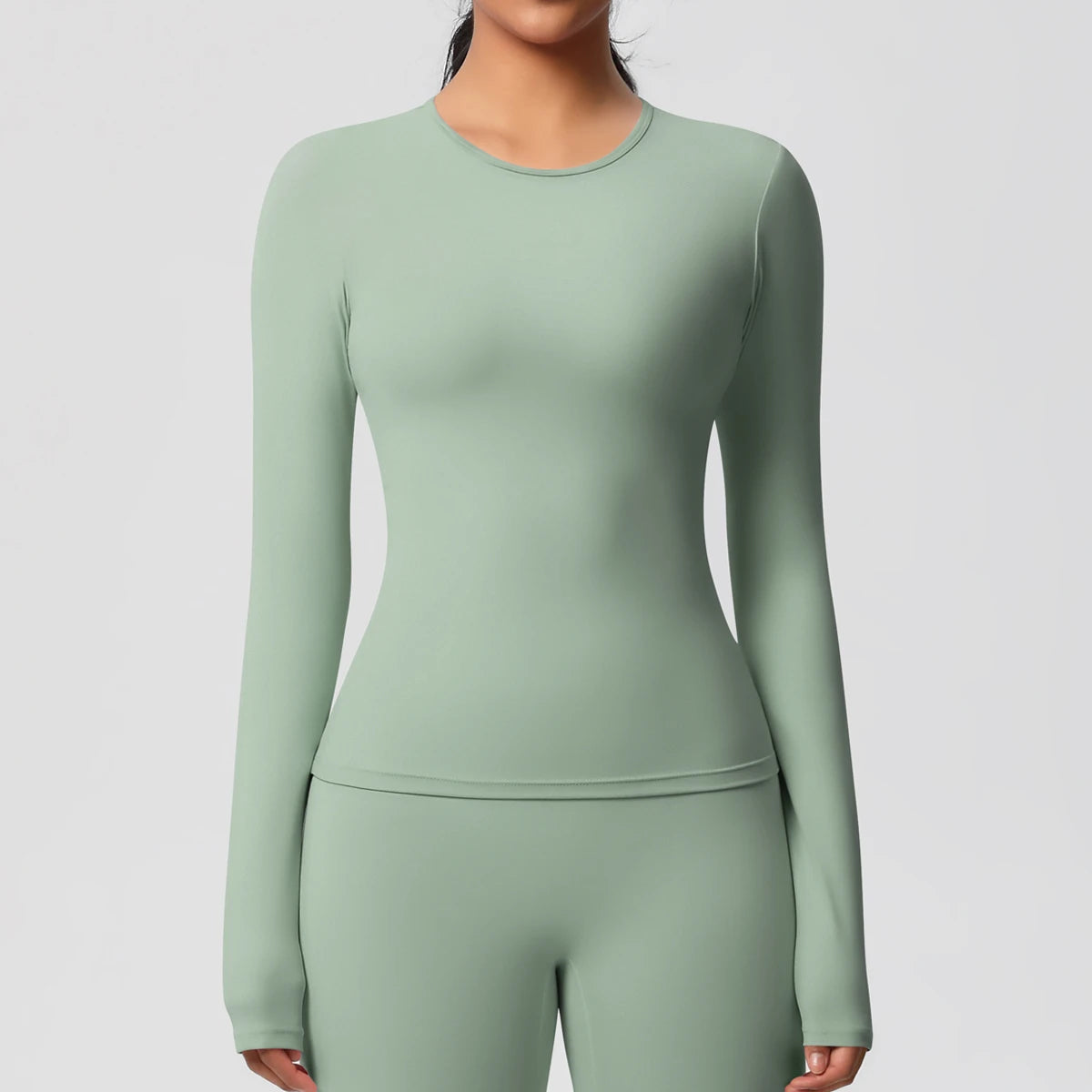 Long Sleeve Gym Workout Top | Women's Breathable Sports Top | Befit