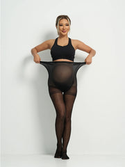 Polka Dot Maternity Tights | Ultra-Thin Transparent Maternity | Befit