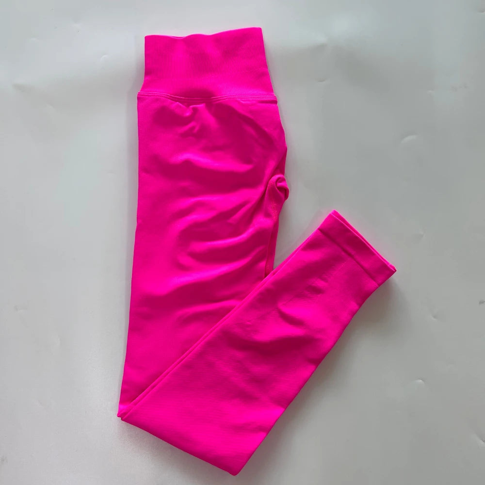 Seamless High Waist Women’s Gym Leggings – Sweat‑Wicking Workout Yoga Pants