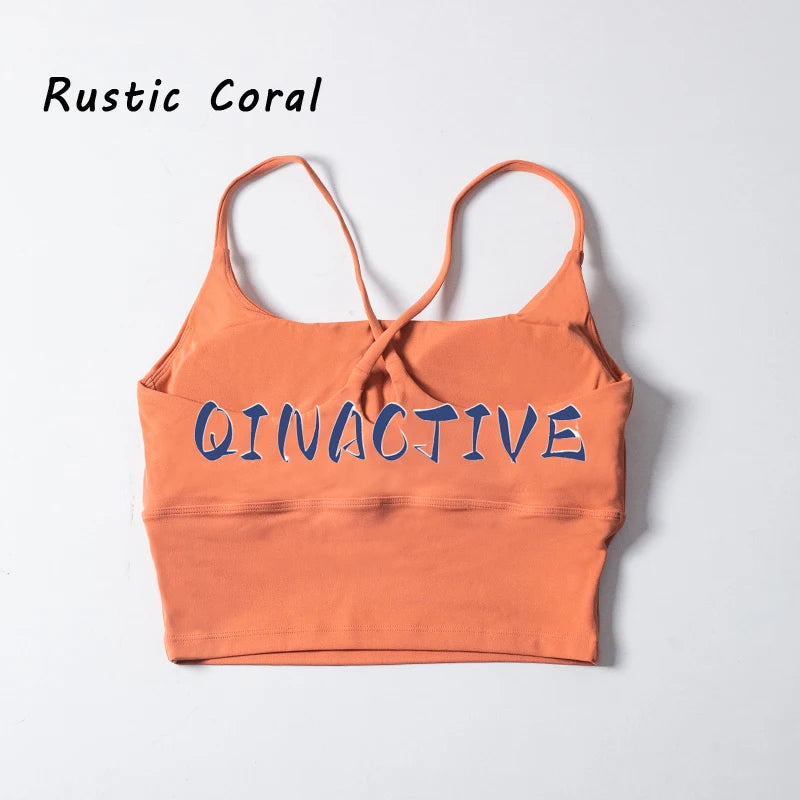 B-Fit QINACTIVE One-Shoulder Sports Bra – High Stretch & Comfy Fitness Wear for Women