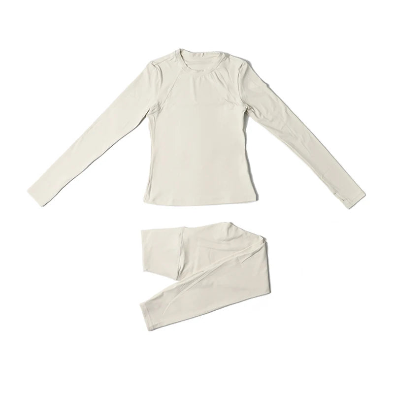 SOISOU Nylon Gym Top Yoga Shirt Fitness Sport Women Clothing Elastic Breathable Pilates Long Sleeve Tops 5 Colors 4 Size