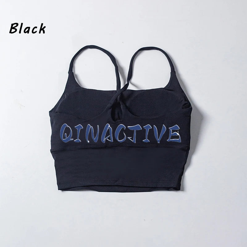 B-Fit QINACTIVE One-Shoulder Sports Bra – High Stretch & Comfy Fitness Wear for Women