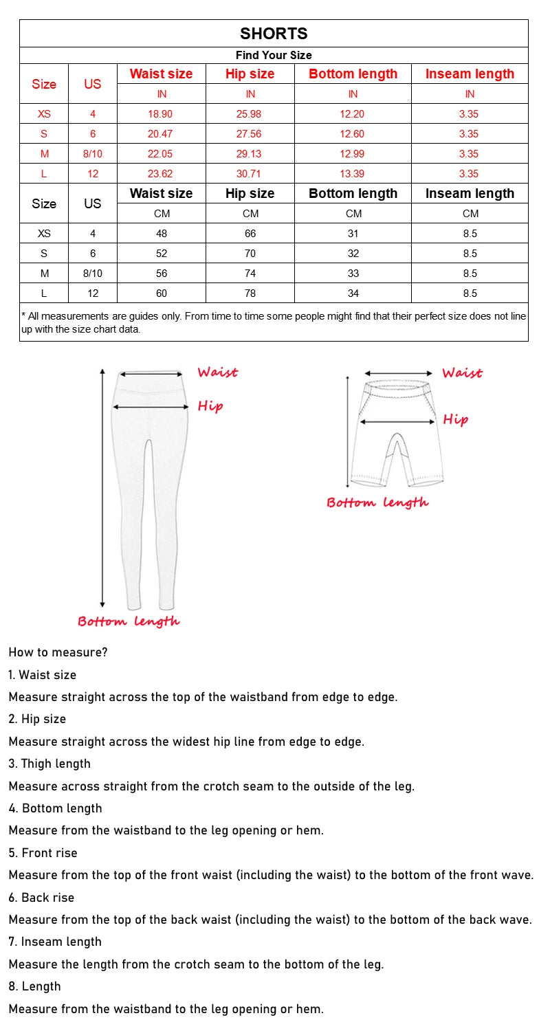 QINACTIVE V-Back Shorts Womens Clothing Gym Short Shorts Cycling Shorts Activewear High Elastic Tights Fitness Leggings