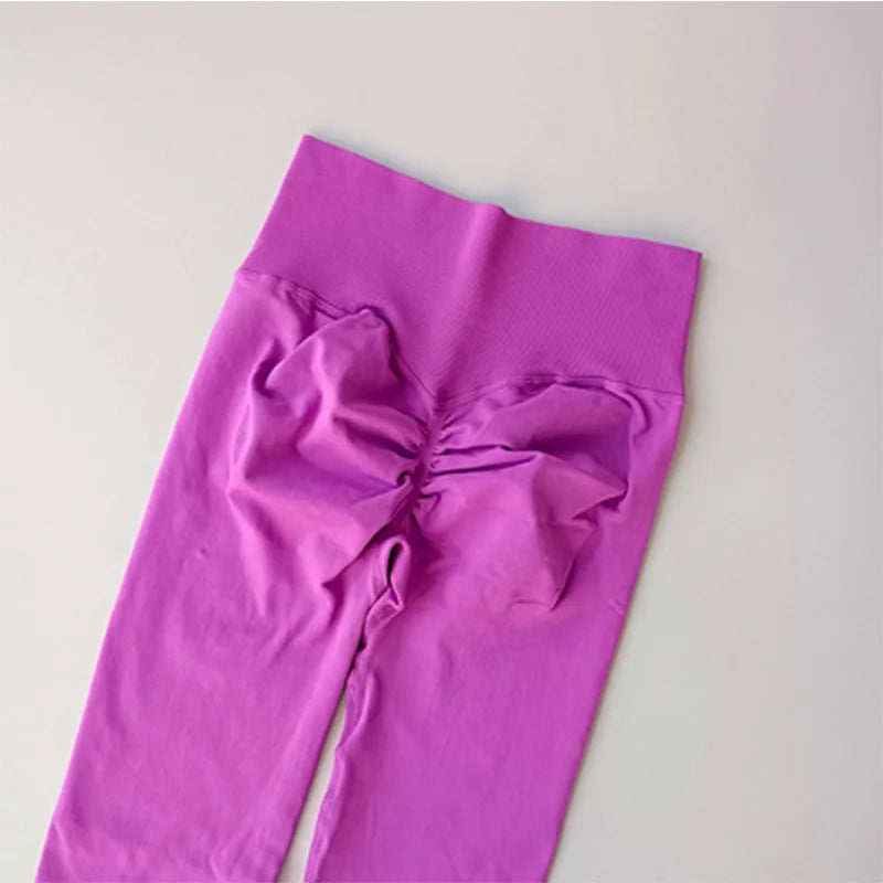 High Waist Naked Feeling Leggings Push Up Sport Women Fitness Running Hip Lift Yoga Pants Energy Seamless Leggings Gym leggings