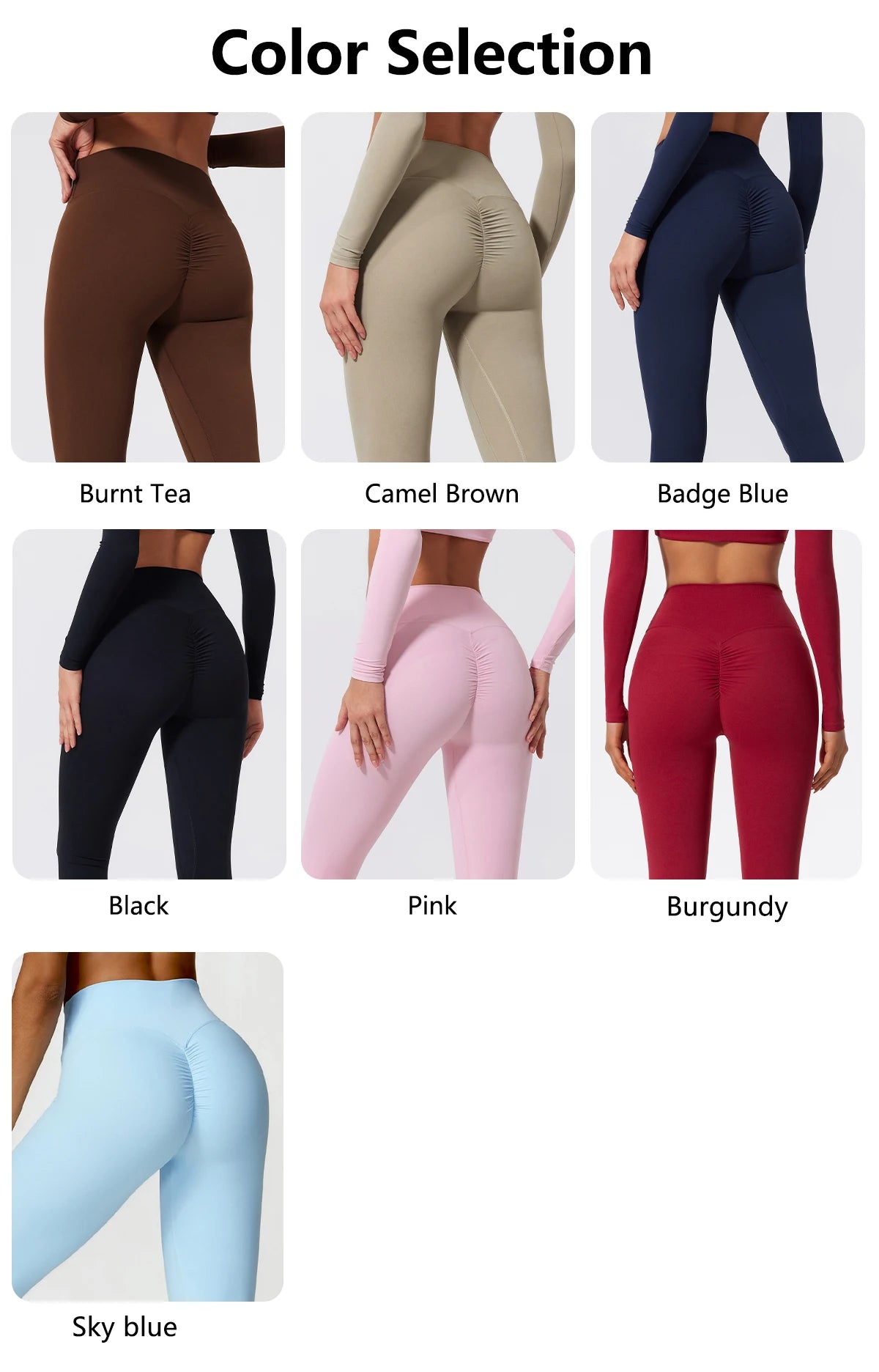 Ctenkevet High Waist Sport Legging Women Stretch Gym Pants Women Running Workout Leggings Female Soft Tights Push Up Yoga Pants