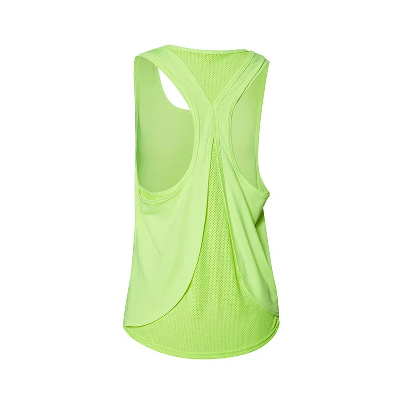 STOUREG STOUREG Women's Sleeveless Workout Gym Tank Top, Running Training Yoga Top, Fitness Sports Yoga Shirt
