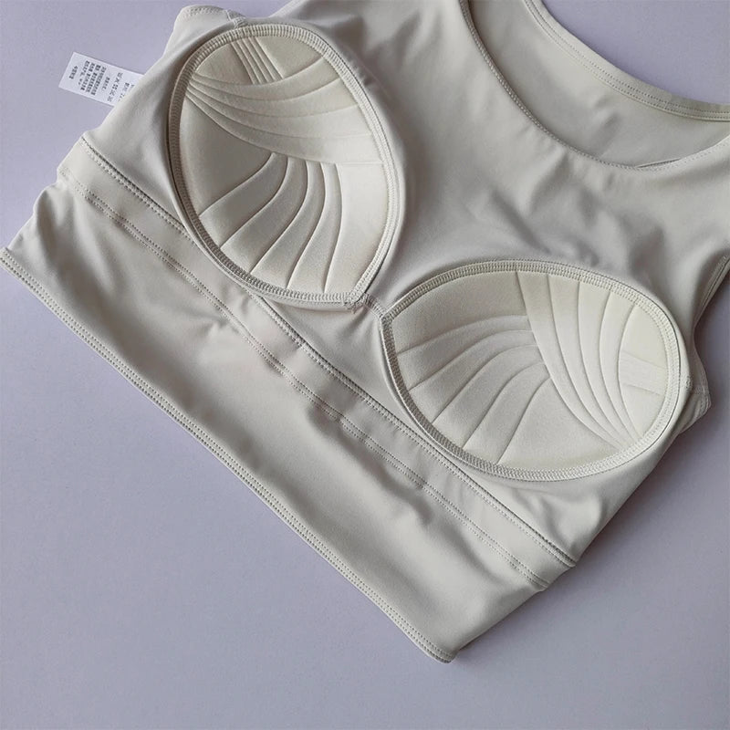 Women Sports Bra Top Push Up Fitness Yoga Bra Underwear Sport Tops For Women Breathable Running Vest Gym Wear Bralette Yoga Bra