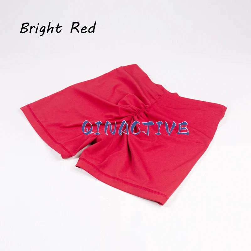 QINACTIVE V-Back Shorts Womens Clothing Gym Short Shorts Cycling Shorts Activewear High Elastic Tights Fitness Leggings