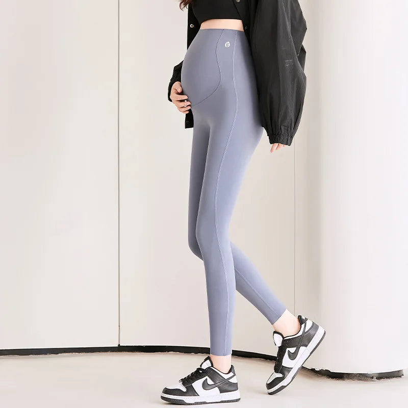 Popular Maternity Belly Support Leggings - Spring & Summer Pregnancy Pants