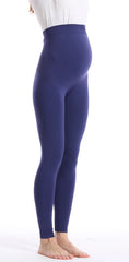High-Waist Knitted Maternity Leggings - Pregnancy Belly Support Body Shaper