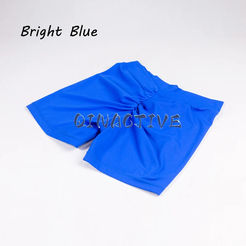 QINACTIVE V-Back Shorts Womens Clothing Gym Short Shorts Cycling Shorts Activewear High Elastic Tights Fitness Leggings