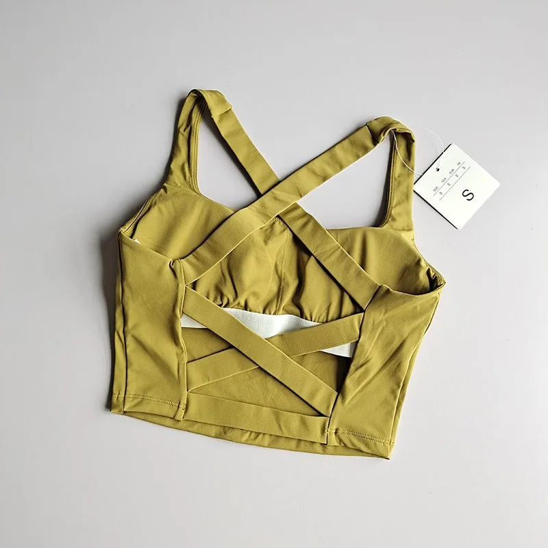 Women Sports Bra Seamless High Lmpact Sports Bra Sexy Yoga Fitness Top Sports Underwear Push-Up Bra Sportswear Sports Top Female