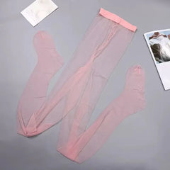 Ultra-Thin Seamless Sheer Pantyhose for Women Summer Nylon Tights