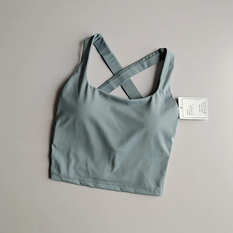 Women Sports Bra Seamless High Lmpact Sports Bra Sexy Yoga Fitness Top Sports Underwear Push-Up Bra Sportswear Sports Top Female