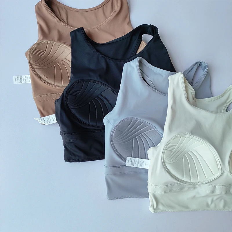 Women Sports Bra Top Push Up Fitness Yoga Bra Underwear Sport Tops For Women Breathable Running Vest Gym Wear Bralette Yoga Bra