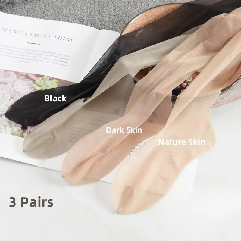 Ultra-Thin Seamless Women’s Sheer To-Toe Nylon Tights – Sexy Transparent Pantyhose