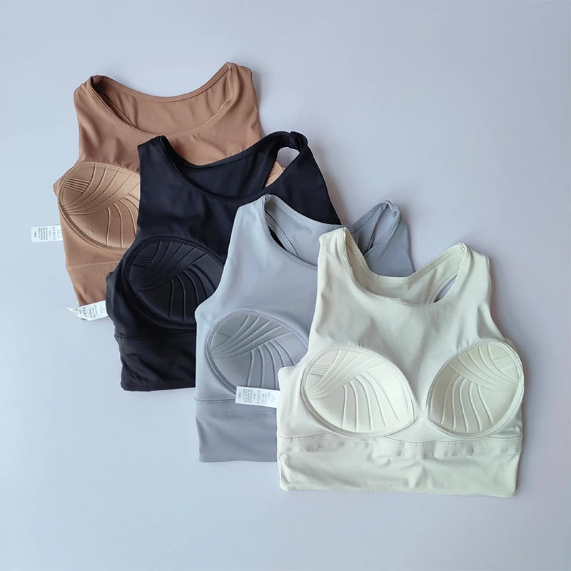 Women Sports Bra Top Push Up Fitness Yoga Bra Underwear Sport Tops For Women Breathable Running Vest Gym Wear Bralette Yoga Bra
