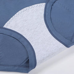 5-Piece Leak-Proof Menstrual Panties - Mid-Waist Cotton Physiological Briefs