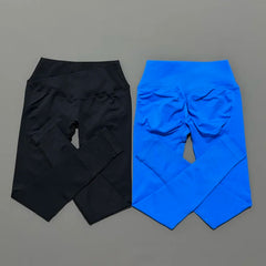 Seamless V‑Shape Yoga Leggings for Women – Gym & Running Tights