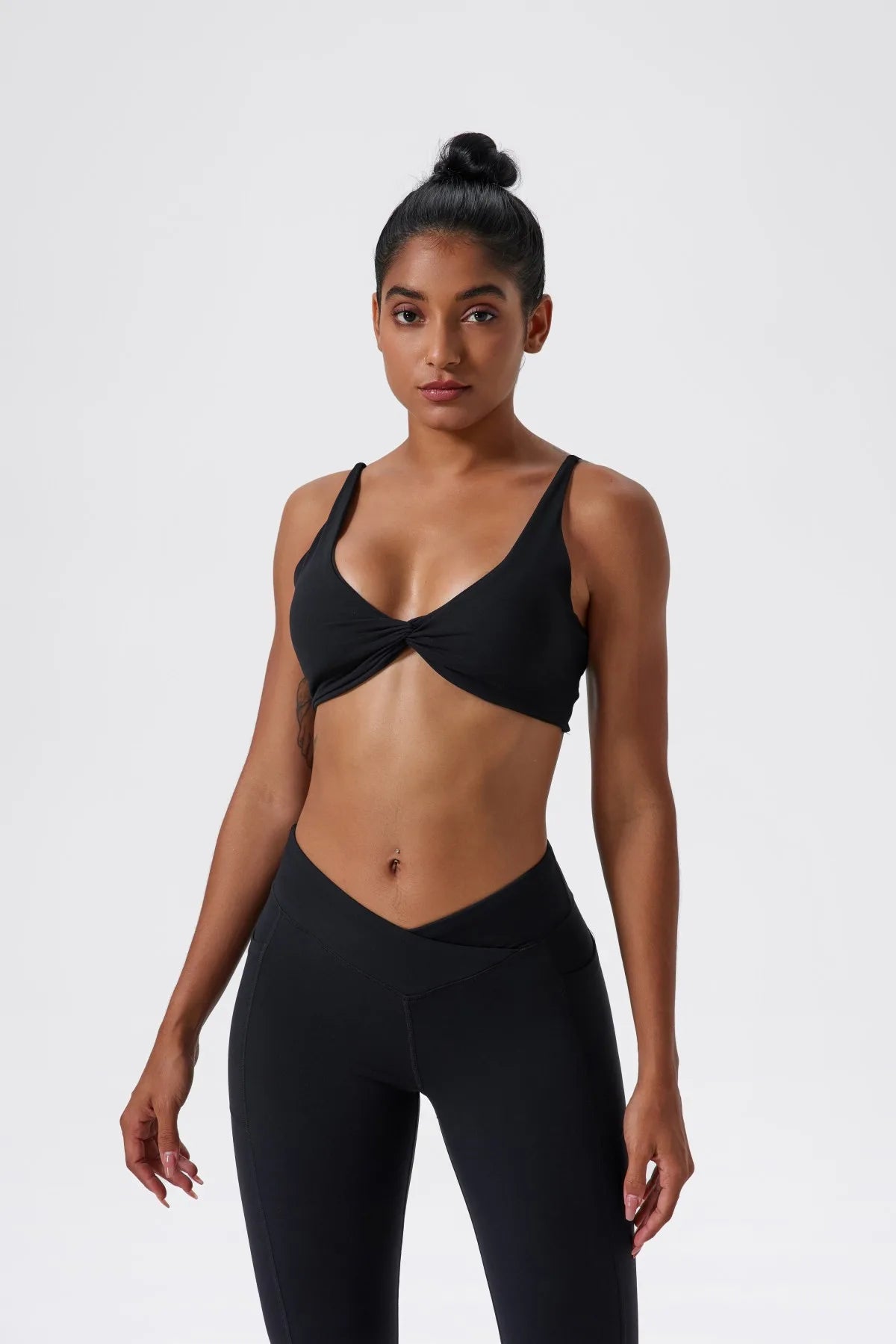 Ctenkevet Gym Sports Bra Women Push Up Workout Yoga Underwear Breathable Soften Crop Top Female Backless Fitness Bras