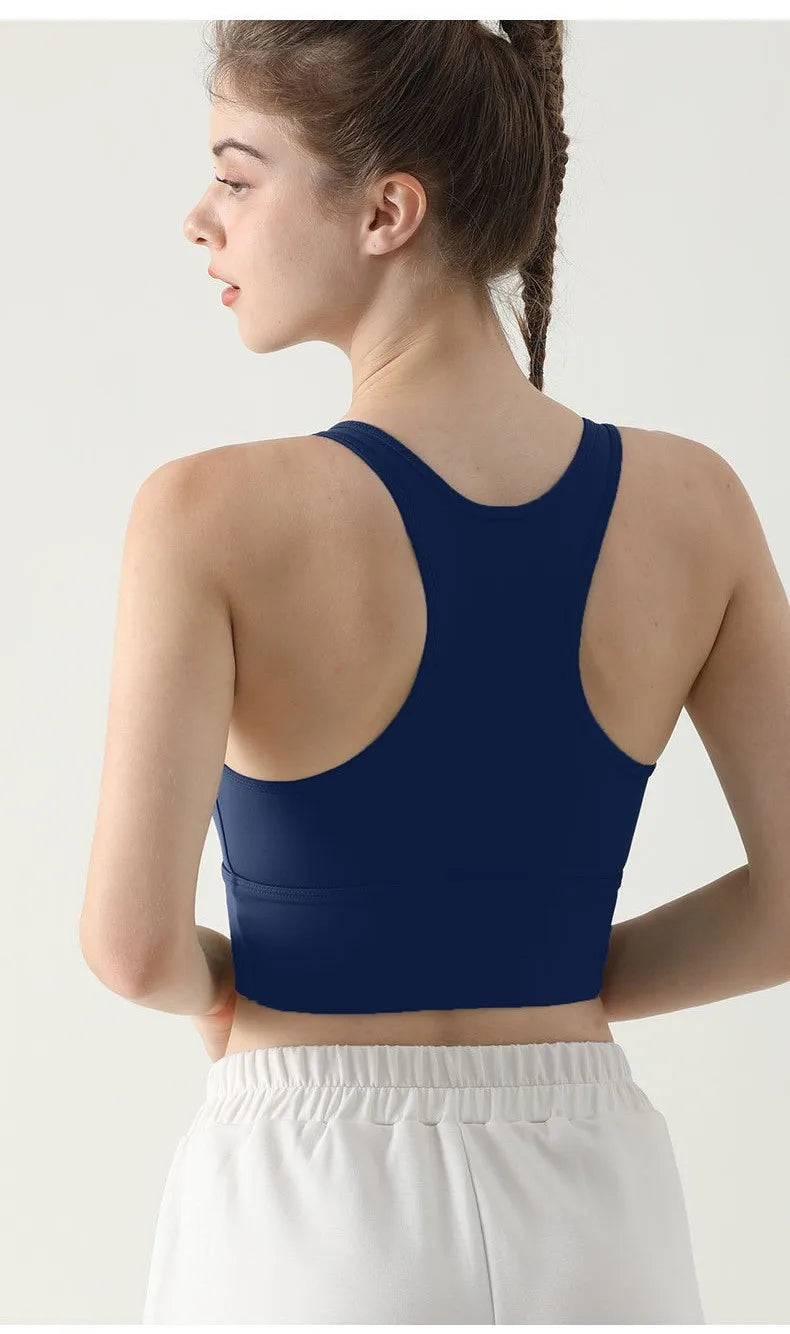 Women Sports Bra Top Push Up Fitness Yoga Bra Underwear Sport Tops For Women Breathable Running Vest Gym Wear Bralette Yoga Bra