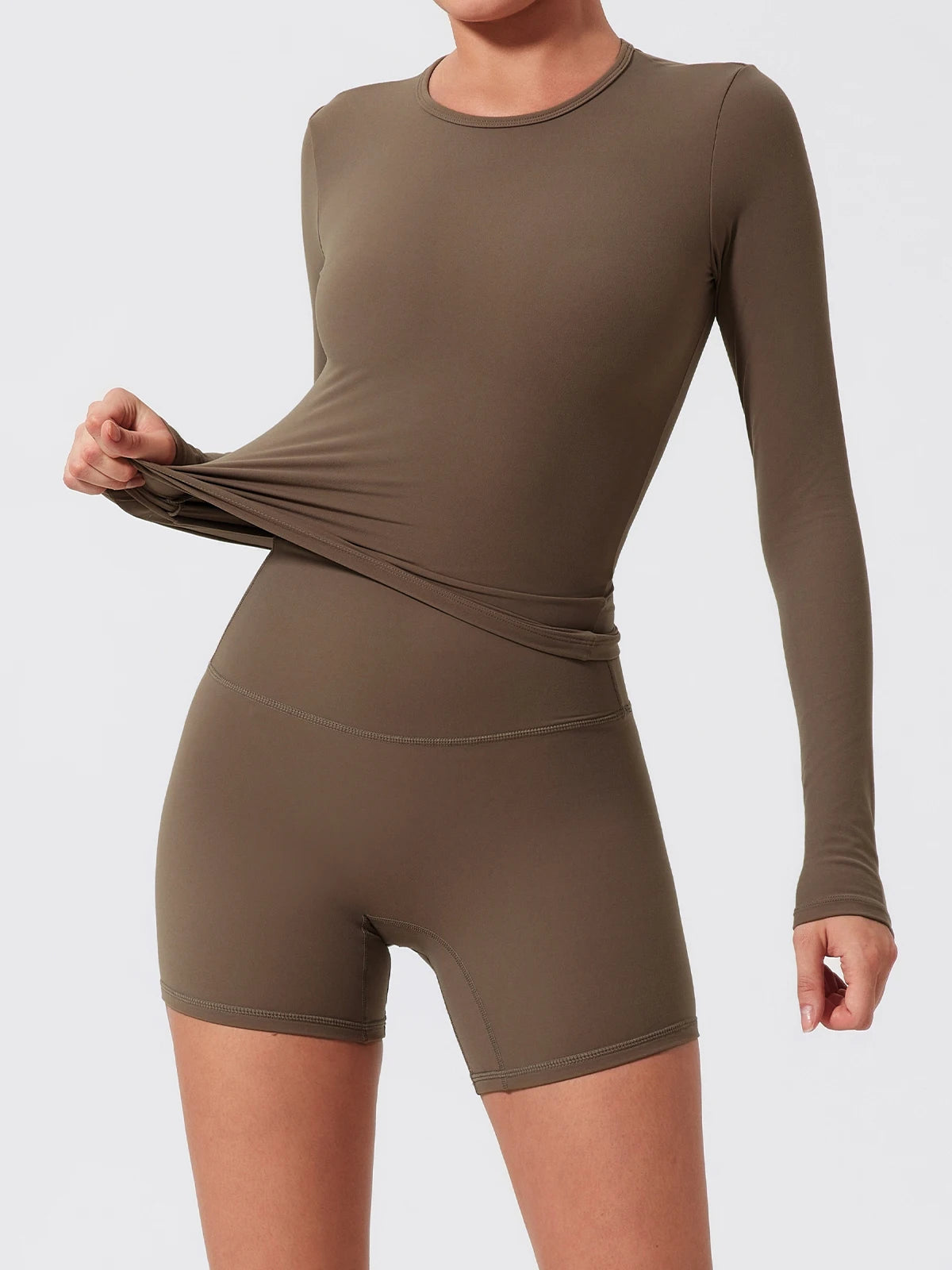 Ctenkevet women’s long sleeve sports shirt, gym fitness yoga top