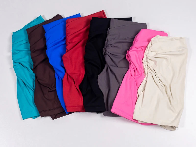 QINACTIVE V-Back Shorts Womens Clothing Gym Short Shorts Cycling Shorts Activewear High Elastic Tights Fitness Leggings