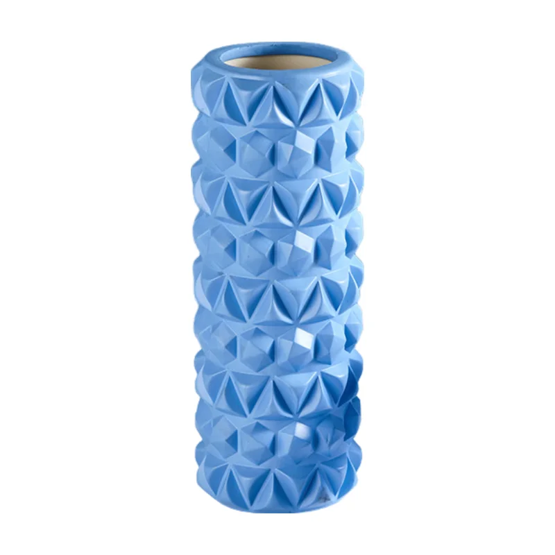 3D EVA foam hollow massage roller for yoga, muscle therapy, and sports rehabilitation.
