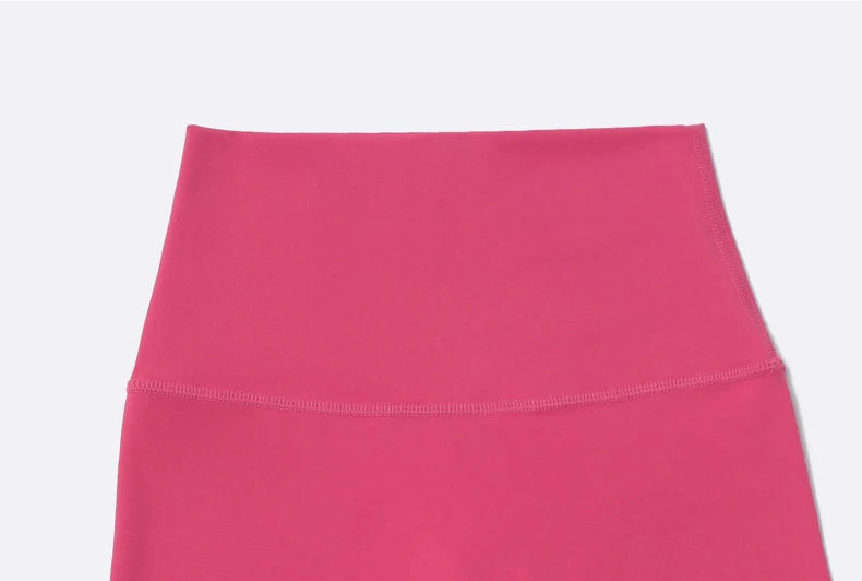 SOISOU Nylon Women's Shorts Gym Yoga Shorts Leggings High Waist Elastic Tight Breathable No Awkward Lines Women's Cycling Shorts