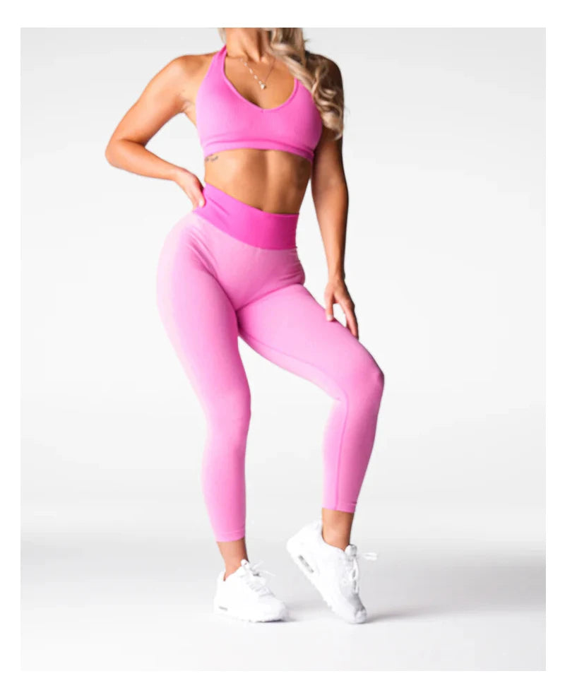 New Knockout Seamless Leggings Spandex tights Women Soft Workout Tights Fitness Outfits Yoga Pants  cycling pants shark pants