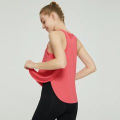 Activewear sleeveless top for women