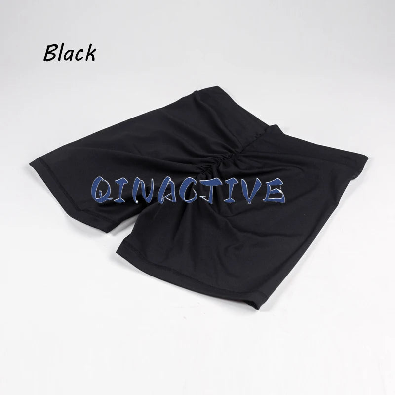 QINACTIVE V-Back Shorts Womens Clothing Gym Short Shorts Cycling Shorts Activewear High Elastic Tights Fitness Leggings
