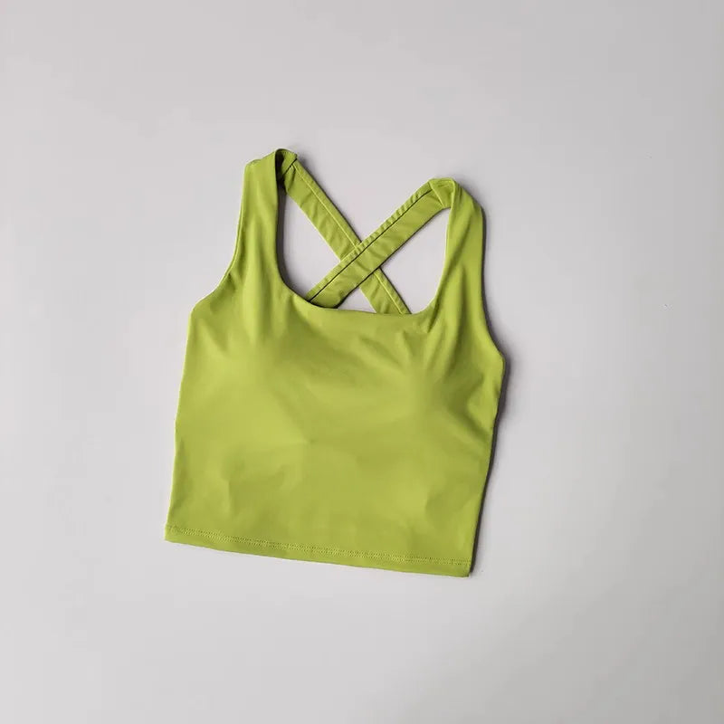 Women Sports Bra Seamless High Lmpact Sports Bra Sexy Yoga Fitness Top Sports Underwear Push-Up Bra Sportswear Sports Top Female