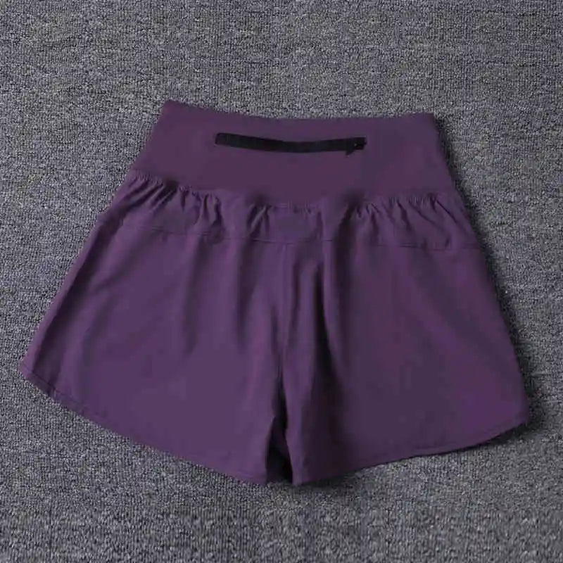 Women's Anti-Transparent Yoga Pants with Pockets - Quick-Drying Summer Fitness Pants
