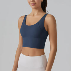 Women's Sexy Summer Yoga Sports Bra - Push Up Fitness Sports Bra